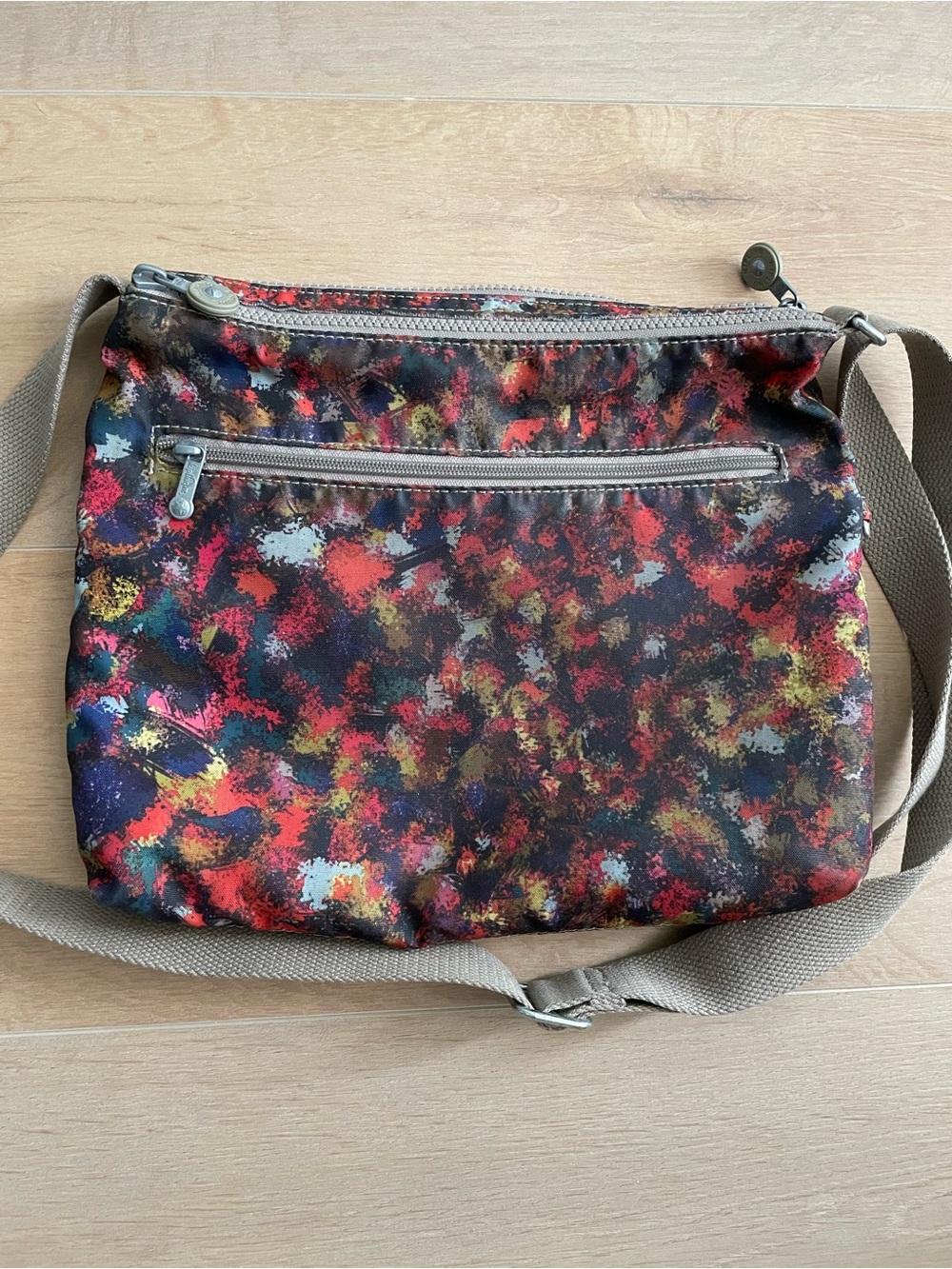 KIPLING Nylon Multi-Color Pattern Crossbody Bag - Picture 5 of 12